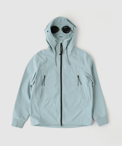 C.P. COMPANY（シーピーカンパニー）の「C.P.Company / シーピーカンパニー C.P. SHELL-R GOGGLE JACKET（ナイロンジャケット・メンズ・ブラック/ブルー系その他/カーキ・SMALL/MEDIUM/LARGE）」の3枚目の写真