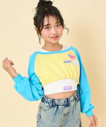 ANAP kids(�A�i�b�v�L�b�Y)�̃��O���� �V���[�g �X�E�F�b�g × �^���N�g�b�v SET(�A���T���u��)