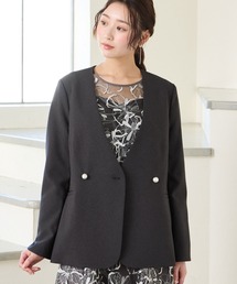 パール」に該当するノーカラージャケットファッション通販 - ZOZOTOWN