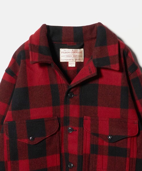 FILSON（フィルソン）の「＜FILSON＞ MACKINAW  CRUISER/アウター（その他アウター・メンズ・レッド・M）」の15枚目の写真