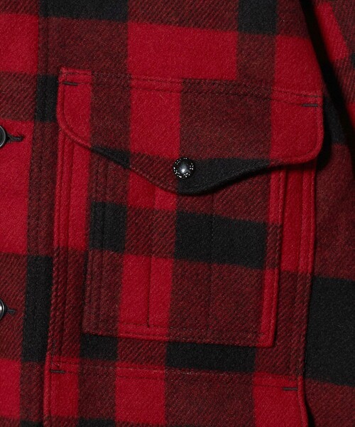 FILSON（フィルソン）の「＜FILSON＞ MACKINAW  CRUISER/アウター（その他アウター・メンズ・レッド・M）」の10枚目の写真