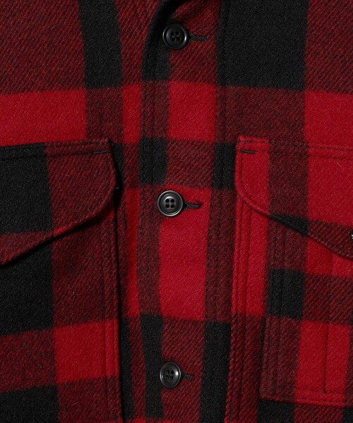FILSON（フィルソン）の「＜FILSON＞ MACKINAW  CRUISER/アウター（その他アウター・メンズ・レッド・M）」の5枚目の写真
