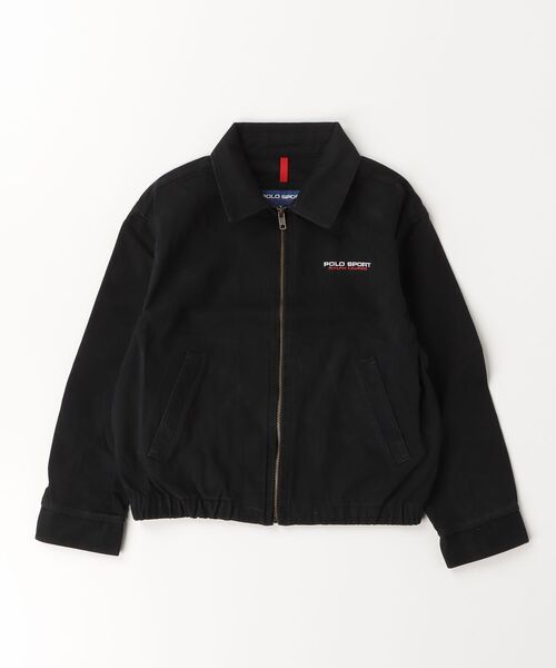 POLO RALPH LAUREN CHILDRENSWEAR(ポロ ラルフ ローレン チルドレンズウェア)の「Bayport Polo Sport コットン ジャケット(ブルゾン・キッズ・ブラック系1・S/M/XL/L)」の3枚目の写真