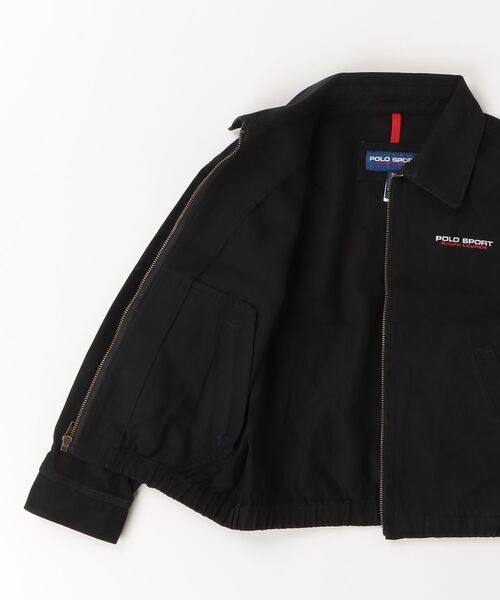 POLO RALPH LAUREN CHILDRENSWEAR(ポロ ラルフ ローレン チルドレンズウェア)の「Bayport Polo Sport コットン ジャケット(ブルゾン・キッズ・ブラック系1・S/M/XL/L)」の5枚目の写真