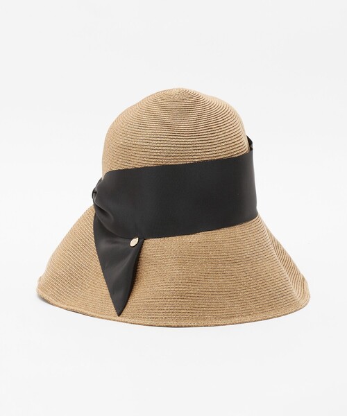 Athena New York（アシーナニューヨーク）の「＜Athena New York＞RISAKO TAN ハット（ハット・レディース・ベージュ/ブラック・FREE）」の7枚目の写真