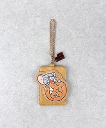 TOM&JERRY（トムアンドジェリー）の「FLAPPER フラッパー:トムとジェリー　スイーツアップリケパスケース（パスケース）」