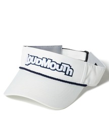 Loudmouth（ラウドマウス）の「LOUDMOUTH/ラウドマウス ゴルフウェア ロゴ 刺繍 サンバイザー（サンバイザー）」