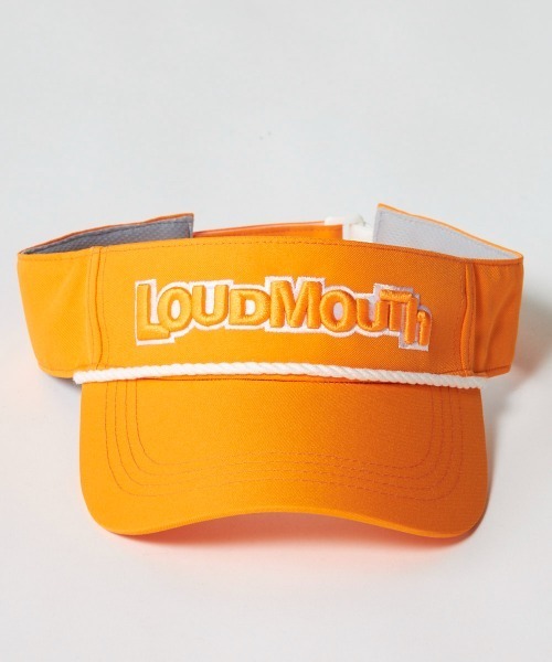 Loudmouth（ラウドマウス）の「LOUDMOUTH/ラウドマウス ゴルフウェア ロゴ 刺繍 サンバイザー（サンバイザー・メンズ・グリーン/ネイビー/イエロー/オレンジ・FREE）」の17枚目の写真