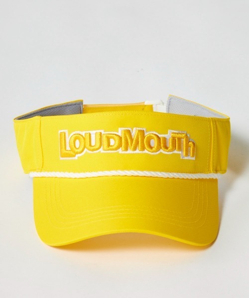Loudmouth（ラウドマウス）の「LOUDMOUTH/ラウドマウス ゴルフウェア ロゴ 刺繍 サンバイザー（サンバイザー・メンズ・グリーン/ネイビー/イエロー/オレンジ・FREE）」の12枚目の写真