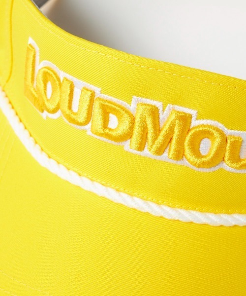 Loudmouth（ラウドマウス）の「LOUDMOUTH/ラウドマウス ゴルフウェア ロゴ 刺繍 サンバイザー（サンバイザー・メンズ・グリーン/ネイビー/イエロー/オレンジ・FREE）」の15枚目の写真