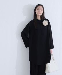 PourVous（プールヴー）の「【洗える】クラシカル フォーマル セットアップ セレモニー 入園式 卒園式 母親 40代 30代 入学式 卒業式 母服 ママ 七五三&喪服 比翼仕立て セットアップ パンツ オケージョン （スーツセット）」