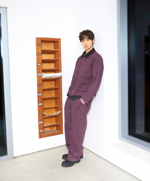 LMCの「POCKET WORK JACKET purple(その他アウター・レディース・その他・SMALL/MEDIUM/LARGE)」の2枚目の写真