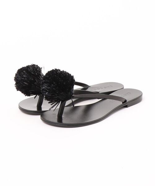 Tiara（ティアラ）の「【LAOCOONTE/ラオコンテ】サンダル（サンダル・レディース・アイボリー/ブラック・36/37/38）」の2枚目の写真