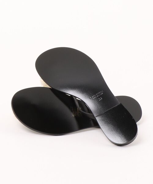 Tiara（ティアラ）の「【LAOCOONTE/ラオコンテ】サンダル（サンダル・レディース・アイボリー/ブラック・36/37/38）」の4枚目の写真