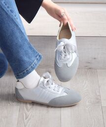 RETRO GIRL | サテンリボンスニーカー(その他シューズ)