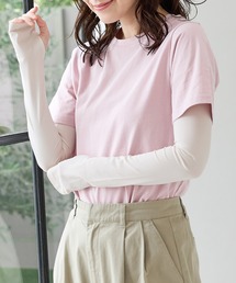 Honeys | 【ハニさら・接触冷感・ＵＶカット・遮熱】遮熱アームカバー６０ｃｍ丈(アームカバー)