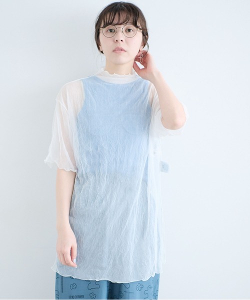 i am i in factベスト _TISSUE TOPS（Tシャツ/カットソー）｜I am I in fact（アイアム