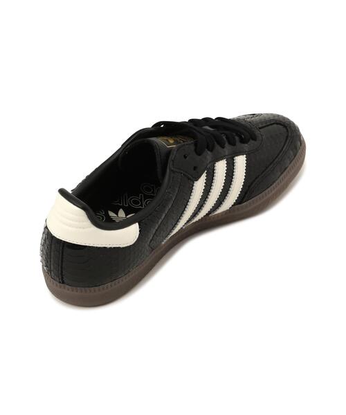 adidas(アディダス)の「adidas Originals/アディダス オリジナルス/SAMBA OG W OOX08(スニーカー・レディース・ブラック/シルバー・24.5cm/24.0cm/23.5cm/23.0cm/22.5cm/22.0cm)」の3枚目の写真