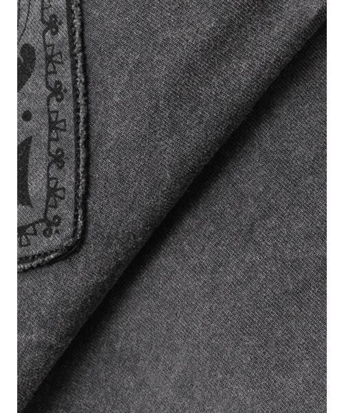 EMODA（エモダ）の「エンブレムハートパッチTシャツ（Tシャツ/カットソー・レディース・ブラック/ブルー/ピンク/ホワイト・FREE）」の15枚目の写真