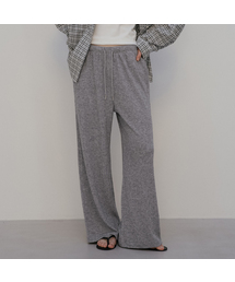 Ribbed sweat pants [TISP05PT03]_Melange gray