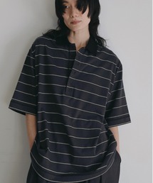 anuke | Border Loose Polotops(Tシャツ/カットソー)