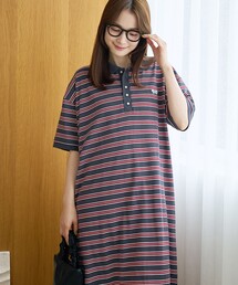 【Penneys(ぺニーズ)別注】ベーシックアソートポロ襟ワンピース