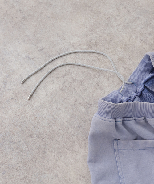 TAAKK(ターク)の「TAAKK SCULPTURAL EMBROIDERY WIDE PANTS TA26SS-PT070:パンツ(スウェットパンツ・レディース・ブルー・X-SMALL)」の13枚目の写真