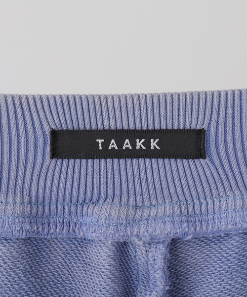 TAAKK(ターク)の「TAAKK SCULPTURAL EMBROIDERY WIDE PANTS TA26SS-PT070:パンツ(スウェットパンツ・レディース・ブルー・X-SMALL)」の16枚目の写真