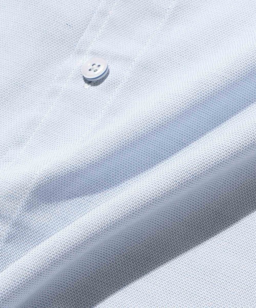 Mac-House(マックハウス)の「REAL STANDARD T/Cパナマ レギュラーカラー 7分袖シャツ(シャツ/ブラウス・メンズ・チャコールグレー/ホワイト/サックスブルー/ネイビー・XL/L/M/S)」の8枚目の写真