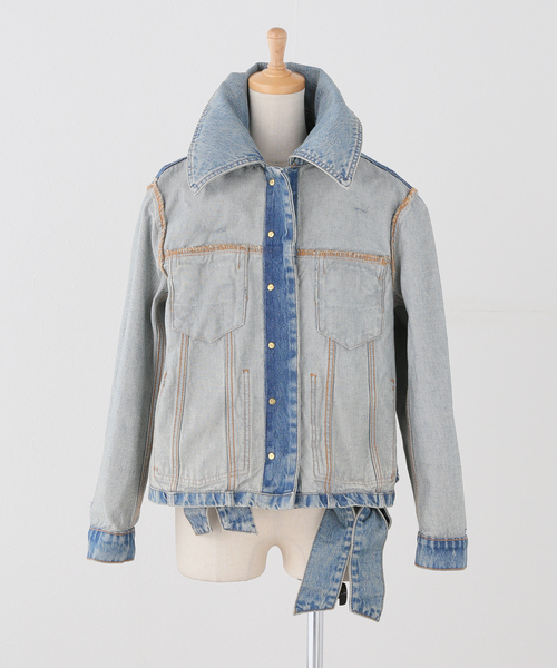 GANNI / ガニー Tint Rigid Denim Jacket（デニムジャケット）｜U by