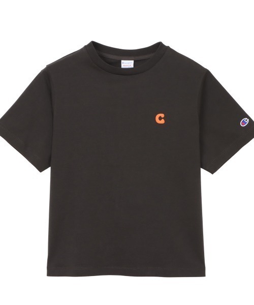 Champion（チャンピオン）の「チャンピオン  SHORT SLEEVE T-SHIRT（Tシャツ/カットソー・レディース・チャコールグレー/ブルー/ホワイト・L/M）」の2枚目の写真