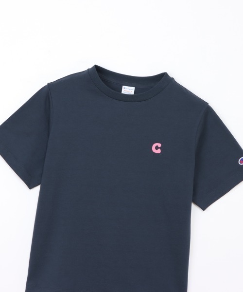 Champion（チャンピオン）の「チャンピオン  SHORT SLEEVE T-SHIRT（Tシャツ/カットソー・レディース・チャコールグレー/ブルー/ホワイト・L/M）」の10枚目の写真