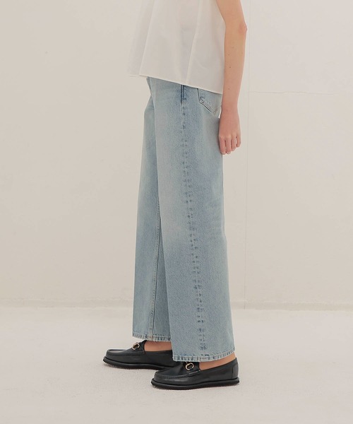 DRESSLAVE（ドレスレイブ）の「HAIKURE / BONNIE SHORT LENGTH CELESTIAL(ショートレングス セレスティアル HEW03333DF106L0910)（デニムパンツ・レディース・ブルー・23）」の2枚目の写真