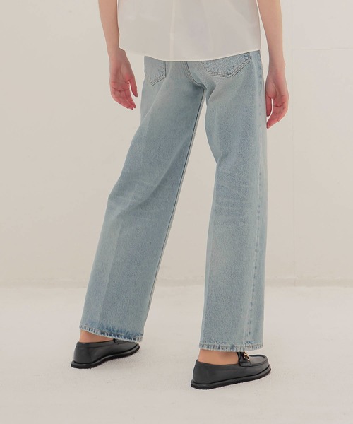 DRESSLAVE（ドレスレイブ）の「HAIKURE / BONNIE SHORT LENGTH CELESTIAL(ショートレングス セレスティアル HEW03333DF106L0910)（デニムパンツ・レディース・ブルー・23）」の3枚目の写真