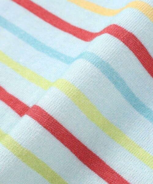 SLAP SLIP BABY（スラップスリップベビー）の「【絵本コラボ-はらぺこあおむし-】無地&ボーダー柄ボディミニベビー(70~80cm)（ロンパース・キッズ・ホワイト/グリーン系その他・70cm/80ｃｍ）」の19枚目の写真