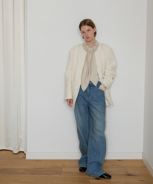 AARAN(アラン)の「ワイドヴィンテージデニム_ブルー(デニムパンツ・レディース・その他・SMALL/MEDIUM/LARGE)」の4枚目の写真