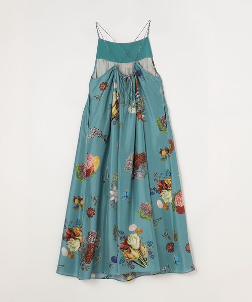 caban（キャバン）の「シルク BOUQUETプリント キャミソールワンピース（ワンピース・レディース・ホワイト系その他/カーキ/ライトブルー/ブラック系その他・FREE）」の6枚目の写真