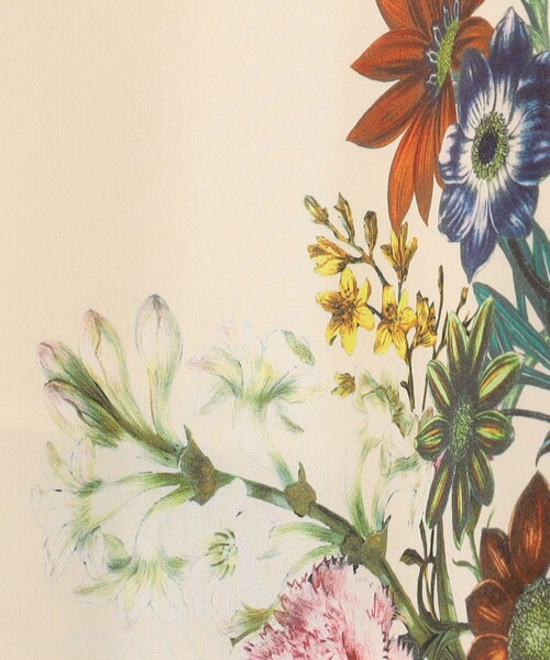 caban（キャバン）の「シルク BOUQUETプリント キャミソールワンピース（ワンピース・レディース・ホワイト系その他/カーキ/ライトブルー/ブラック系その他・FREE）」の13枚目の写真