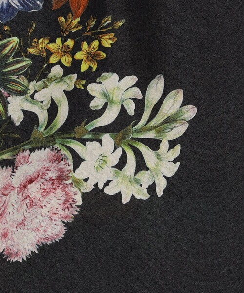 caban（キャバン）の「シルク BOUQUETプリント キャミソールワンピース（ワンピース・レディース・ホワイト系その他/カーキ/ライトブルー/ブラック系その他・FREE）」の14枚目の写真