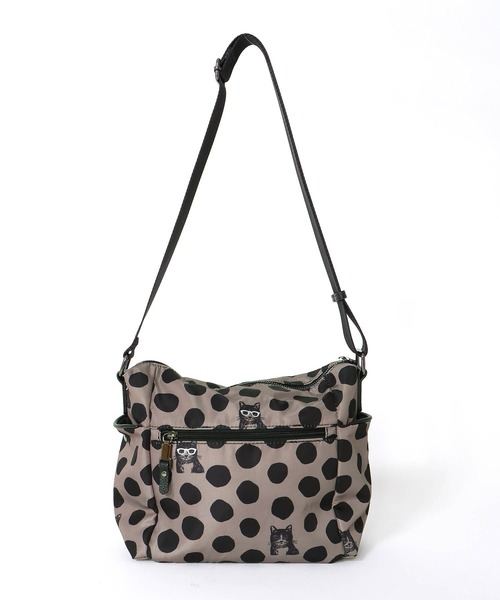 Three Four Time（ｽﾘｰﾌｫｰﾀｲﾑ）の「サイドジッパーポケットショルダー（ショルダーバッグ・レディース・ブラック系その他/グレー系その他・FREE）」の9枚目の写真