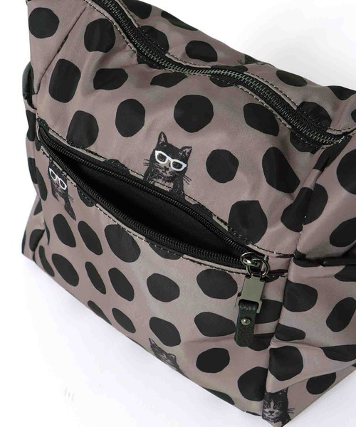 Three Four Time（ｽﾘｰﾌｫｰﾀｲﾑ）の「サイドジッパーポケットショルダー（ショルダーバッグ・レディース・ブラック系その他/グレー系その他・FREE）」の7枚目の写真