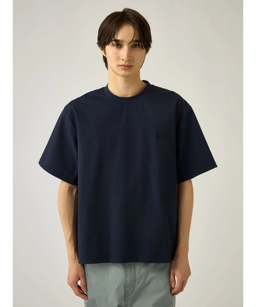 Mc McGREGOR(エムシーマックレガー)の「【Mc McGREGOR】 クルーネック オーバーサイズ Tシャツ(ポンチ)(Tシャツ/カットソー・メンズ・ブルー系その他2/チャコール/ネイビー・L/M)」の3枚目の写真