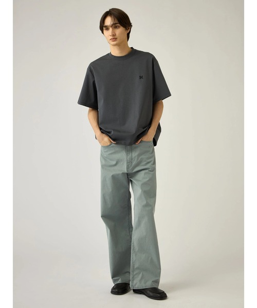 Mc McGREGOR(エムシーマックレガー)の「【Mc McGREGOR】 クルーネック オーバーサイズ Tシャツ(ポンチ)(Tシャツ/カットソー・メンズ・ブルー系その他2/チャコール/ネイビー・L/M)」の5枚目の写真