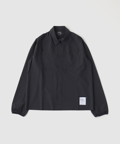 SATISFY(サティスファイ)の「SATISFY(サティスファイ) PeaceShell River Shirt(シャツ/ブラウス・メンズ・ブラック・MEDIUM/LARGE)」の1枚目の写真