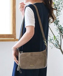 PUレザー お財布ショルダーバッグ