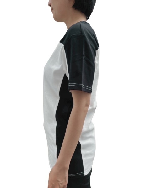 COOK JEANS（クックジーンズ）の「モノトーンCKJS.Tシャツ（Tシャツ/カットソー・メンズ・ブラック/ホワイト・MEDIUM/X-LARGE/LARGE/SMALL）」の6枚目の写真