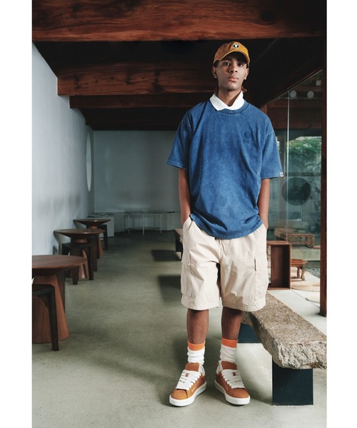 AAPE BY A BATHING APE（エーエイプバイアベイシングエイプ）の「AAPE NOW CARGO SHORTS（カーゴパンツ・メンズ・ベージュ系その他6/アイボリー/ブラック/カーキ・MEDIUM/LARGE/X-LARGE/XX-LARGE/SMALL）」の5枚目の写真