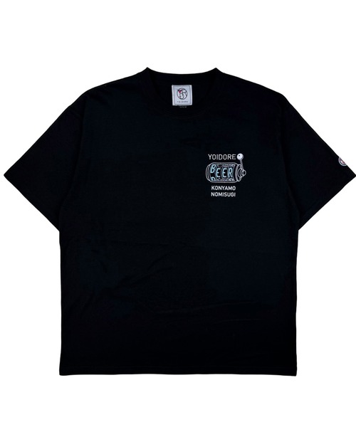 CORPUS TOKYO（コーパス トーキョー）の「【YOIDORE/酔いどれ】電車寝過ごした 半袖 Tシャツ（Tシャツ/カットソー・メンズ・ブラック/ネイビー/ホワイト・M/L/XL/S）」の5枚目の写真