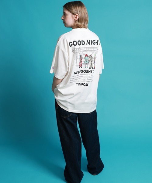 CORPUS TOKYO（コーパス トーキョー）の「【YOIDORE/酔いどれ】電車寝過ごした 半袖 Tシャツ（Tシャツ/カットソー・メンズ・ブラック/ネイビー/ホワイト・M/L/XL/S）」の19枚目の写真