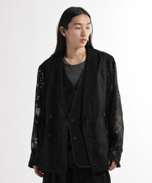 HARE | 【SET UP対応】キリカエレースジャケット(HARE)(テーラードジャケット)